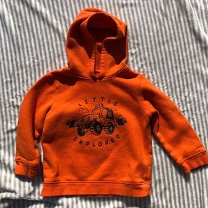 Orange hoodie
